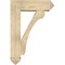 Ekena Millwork Legacy Arts and Crafts Rough Sawn Bracket w/ Offset Brace, Douglas Fir, 8"W x 26"D x 38"H BKT0806X26X38LEC03RDF - alternate 2